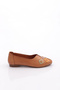 Women's Flower Accessory Zenne Babet Genuine Leather Tan 31132110