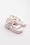 4740-22Y Women's Thick Sole Velcro Sandals - 2