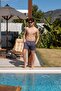 Anthracite Swim Shorts with Quick Dry Pockets - 2