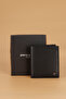 2016 Genuine Leather Men's Wallet Card Holder Flotur-Black