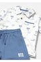 Baby Boy Polo Shorts Set Collar T-Shirt 1657 - 3
