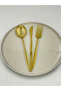 Dmr Life Venezia Gold Fork Spoon Set 36 Pieces for 6 People - 5