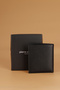 2016 Genuine Leather Men's Wallet Card Holder Flotur-Black - 2