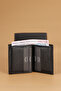 2016 Genuine Leather Men's Wallet Card Holder Flotur-Black - 3