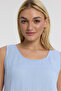 Women's Strappy Blouse - Muslin Sıfırkol Back Buttoned Blouse - 1110 - 3