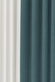 Barcelona Velvet-Textured Drapery Curtain Indigo (Without Pleats) - 2