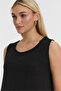 Women's Strappy Blouse - Muslin Sıfırkol Back Buttoned Blouse - 1110 - 4