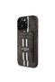 iPhone 15 Pro Max Compatible Case Guess Licensed Magsafe Enabled 4g Pattern Striped Card Holder Cover - 4