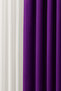 Barcelona Velvet Textured Background Curtain Purple (No Pleats) - 3