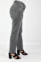 Gray Large Size Women's Jeans - 2