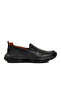 Black Genuine Leather Men's Casual Shoes 152-21399 m