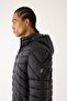 Fit Puffer Jacket Water Repellent Windproof Slim Fit Slim Fit Hooded Zipper Pocket 3112891 - 4