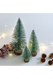 Miniature Christmas Snowy Pine Tree 11 Cm - 3
