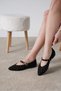 Rubi̇ Women's Pointed Toe Trock Daily Ballerinas - 5