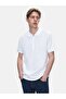 Lozoko White Men's Polo Neck Short Sleeve Regular T-Shirt 1225841886089100 - 2