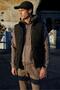 Men's Hooded and Kangaroo Pocket Antra Melange Tracksuit - 5