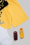 Baby Boy 3 Pieces Summer Suit with Body Printed Interlock 6-9-12-18-24 Months Baby Set - 7