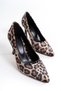 Judith Leopard Patterned Women's Heeled Shoes - 6