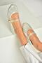 U 726634504   Beige Fabric Stone Detailed Women's Ballerinas