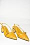 U 654078709   Mustard Thick Heeled Women's Shoes - 6