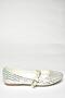 U 726634504   Beige Fabric Stone Detailed Women's Ballerinas - 5