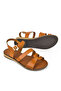 , Women's Genuine Leather Sandals 1511010 Z4012 Tan - 7