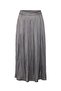 Long Draped Pleated Women's Skirt - 5