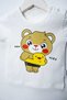 Baby Hero Bear Printed 100% Cotton Single Jersey Summer Baby Boy Bottom Top Set - 2