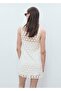 Crochet A-Line Dress - 4
