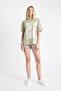 Oversize Wide Fit Crew Neck Printed Short Sleeve T-Shirt D1984Ax24Sm - 2