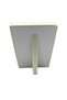 Domestic Production Small Size Suede Fabric Cream Color 24/17,5 cm Ring Top with Immersed Legs - 3