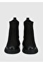 Black Leather Women's Boots - 3