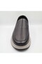 64696 Black Genuine Print Leather Men's Daily Casual Comfort Shoes - 5