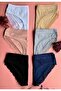 Elosia – 4-Pack Stylish and Comfortable Modal Fabric Women's Panties, Soft Lace Elegance - 4