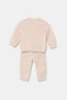 Baby Pink Printed Tracksuit Set - 2