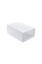 Shoe Box, Flippy, Plastic, Stackable, Front Door, 33 x 23 x 13 cm, Transparent