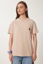 Women's Biscuit Heart Embroidered Cotton Knitted T-Shirt Mp00032 - 5