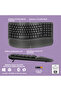 Wave Keys Kablosuz Bluetooth Dolgulu Avuç İçi Destekli Ergonomik Türkçe Q Klavye, Siyah 920-012311 - 7