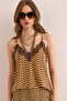 Women's Brown Lace Collar Sandy Blazer Blz- 19002918 - 3