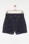 Dark Blue Stone High Waist City Boy Denim Shorts Twoss25Sr00102 - 6