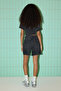 Siyah Normal Bel Denim Bermuda TWOSS25SR00180 - 5