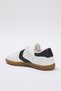 White Lace-Up Contrast Unisex Retro Sneakers Takss25Sn00054 - 9