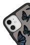 Matte Compatible Black Case for iPhone 12 Mini – Soft Silicone, Protective, Shock Absorbing Cover - 5