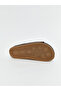 Brown Leather Look Men's Sandals - 4