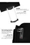 Shadow 3 Pieces Set 8 Wheels Soft Luggage - Black - 4