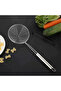 Large Size Stainless Steel Frying Oil Colander Strainer 17 cm