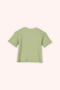 Baby Boy Crew Neck Printed Green T-Shirt - 3