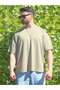 Oversize 100% Cotton Modal Silky Fabric Crew Neck Breathable T-Shirt - 2