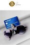 Car Glasses Holder Clip Sunglasses Holder with Latch in Car Black Business Card Holder Does Not Fall Off Non-Slip - 3