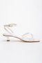 Women's Short Heeled Summer Shoes - 3